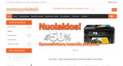 Desktop Screenshot of copy-taskas.lt